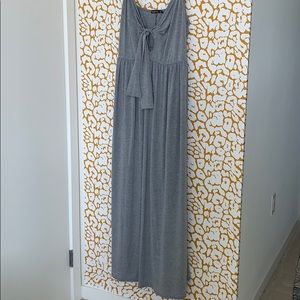 Grey maxi dress